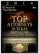 Top Attorneys in Texas Rising Stars 2014