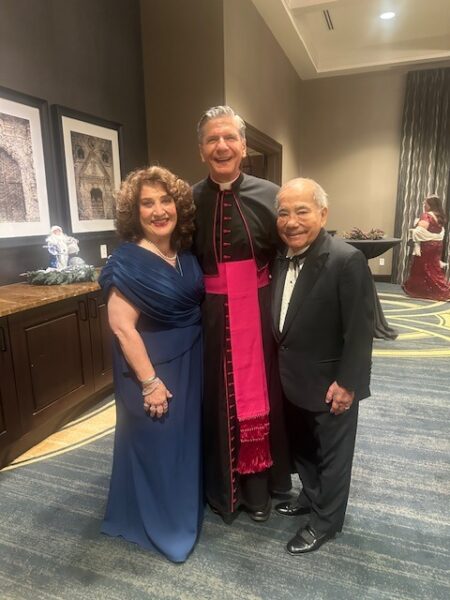 Frank Herrera Jr. and his wife, Cecilia, served as chair couple for the Twelfth Annual St. Nicholas Ball benefiting Catholic Charities of San Antonio.